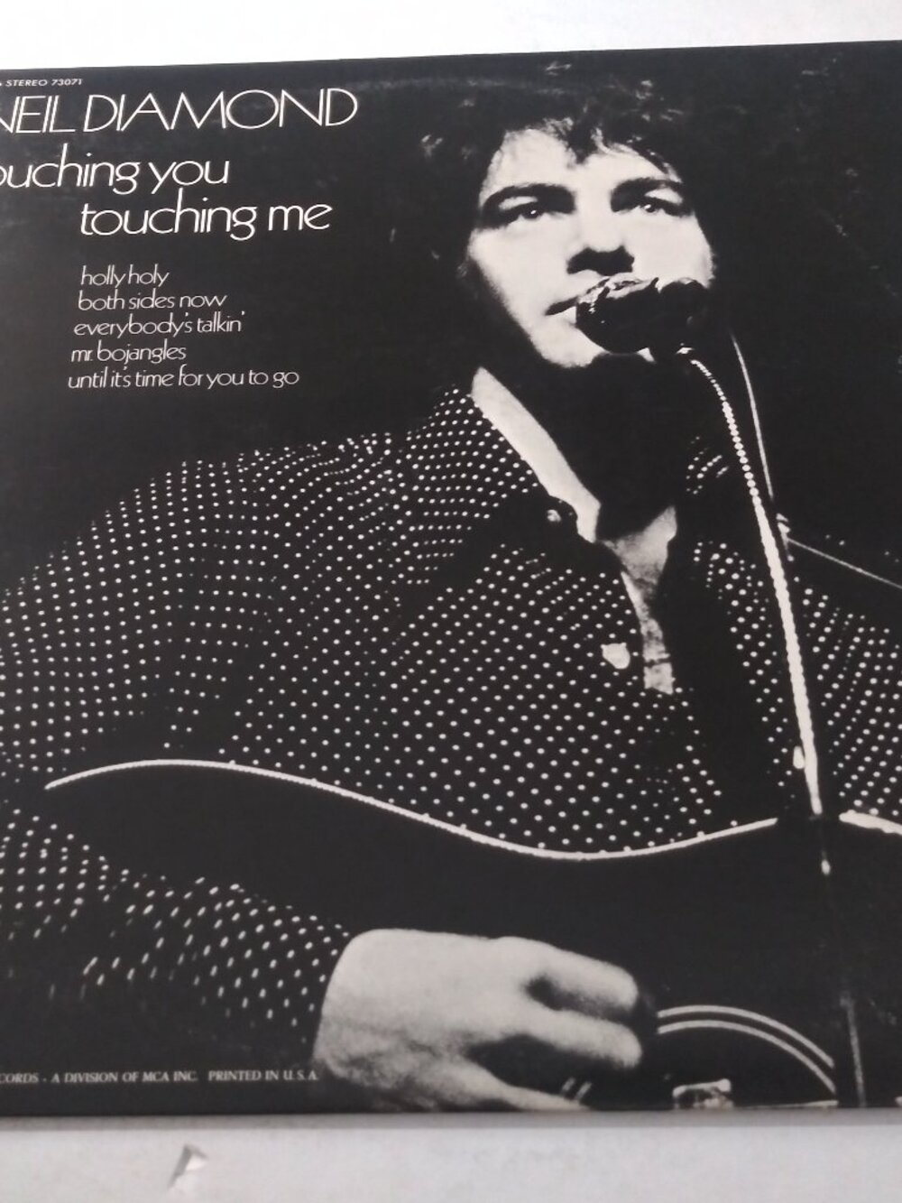 Neil Diamond – Touching You, Touching Me VG+ Original UNI 73071 LP Record 1969